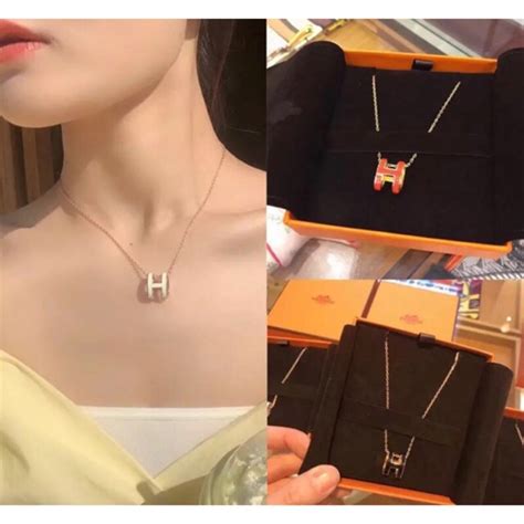 สร้อย hermes ตัว h ราคา|ร้อยคอ hermes ราคา.